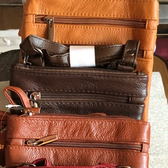 Genuine Leather Crossbody,  Travel Bag Unisex - Picture 8 of 8